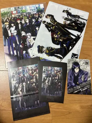 애니메이션 K 페이퍼 클리어 시트