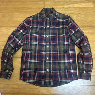 A.P.C. 체크 셔츠 자켓 xs 아페쎄 충전솜 퀼팅