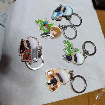 아크릴 키링 4개 세트