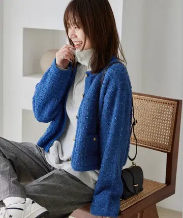 택 포함 새상품 JOURNAL STANDARD relume 크롭 자켓