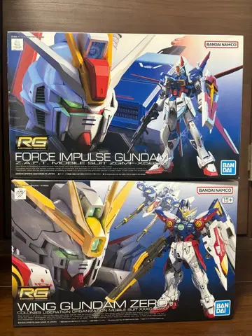 새상품 RG 윙건담 제로 포스 임펄스 건담