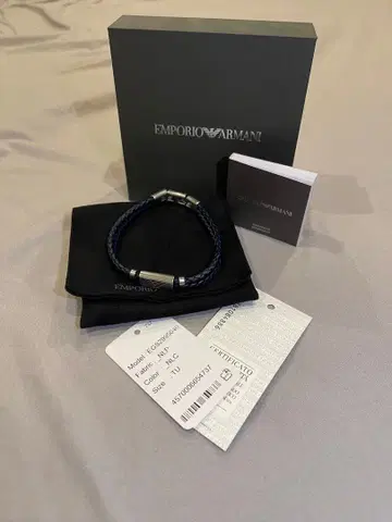 EMPORIO ARMANI 꼬임 팔찌 EGS292958400