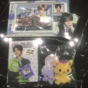 NCT WISH login 서울 사진 세트 시온 키링 시오닌