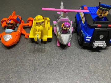 퍼피 구조대 4대 세트