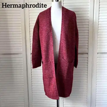 새상품 Hermaphrodite 엘르마프로디트 울 롱가디건