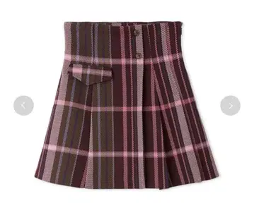 snidel 플리츠 스카쇼 팬츠 핑크