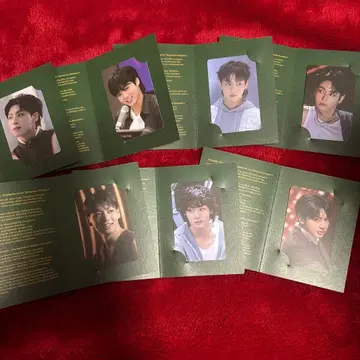 BTS 정국 전시회 GOLDEN 트레이딩 카드 칠레