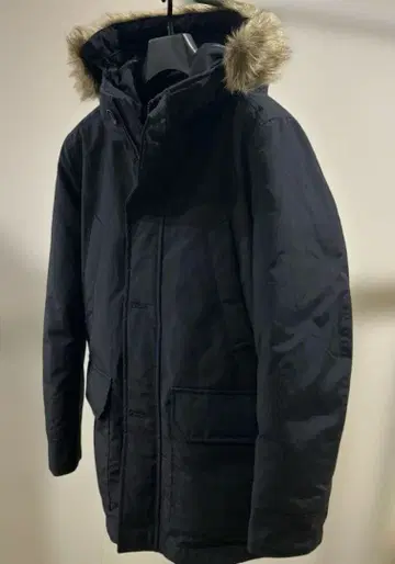 유니클로 울트라 웜 하이브리드 다운 코트