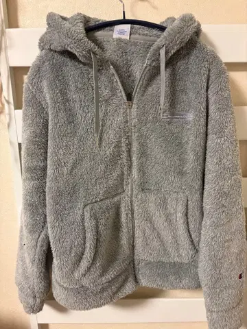 Champion 플리스 자켓 그레이