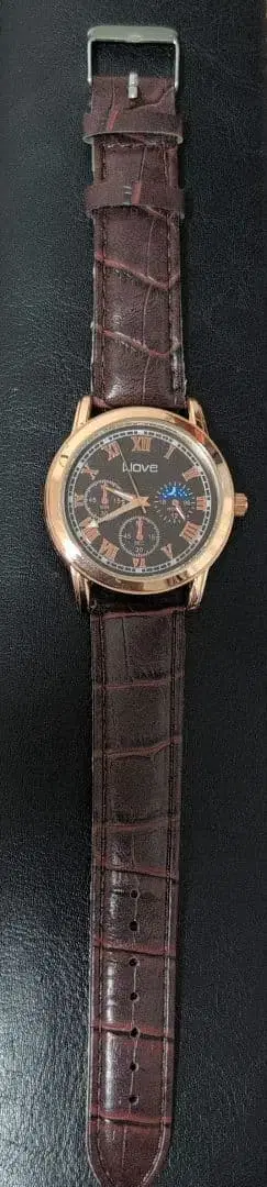 손목시계 브라운