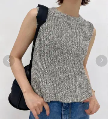 Spick and Span 스픽 앤 스팬 믹스얀 크롭 니트