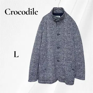 크로커다일 자켓 노카라 자켓 네이비 L 가을/겨울