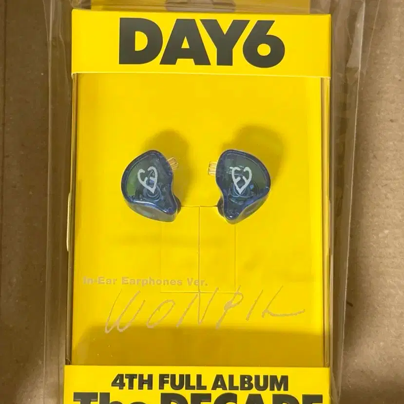 DAY6 | 데이식스 Day6 The DECADE Earphone Vahn Wonpil In-ear #데이