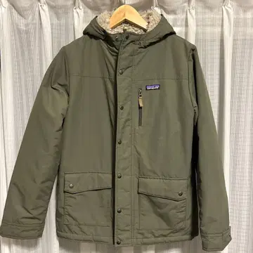 patagonia 후드 부착 자켓 올리브