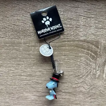 [USJ 한정판] 스누피 스트랩 키링 네즈케 할로윈