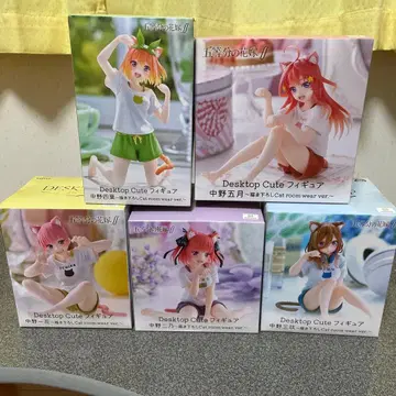5등분의 신부ff Desktop Cute 5개 세트 미개봉품