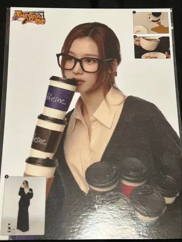 THE STORY GOES ON JYP 혜택 엽서 twice 사나