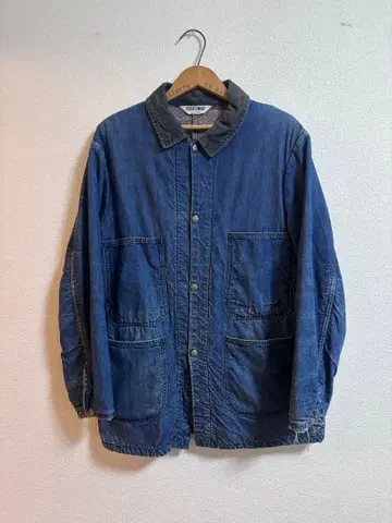 빈티지 DUBBLEWARE 커버올 좋은 색상 실측 40 사이즈  버튼