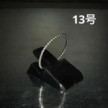 빈티지 패션 반지 실버 13호 트위스트 디자인