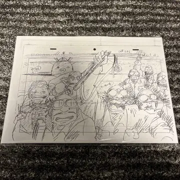 B4 사이즈 붉은 돼지 레이아웃 약 53장 지브리 미야자키 하야오