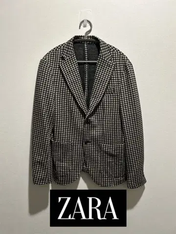 남성용 ZARA 패턴 자켓