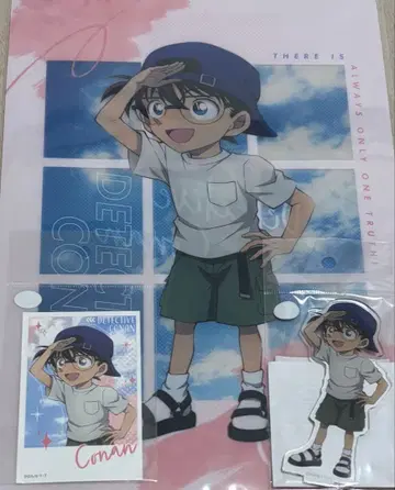 명탐정 코난 에도가와 코난 피서지 3점