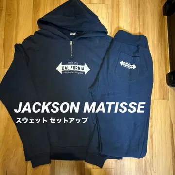 잭슨 마티스 셋업 상하의 세트 하프 지퍼 캘리포니아