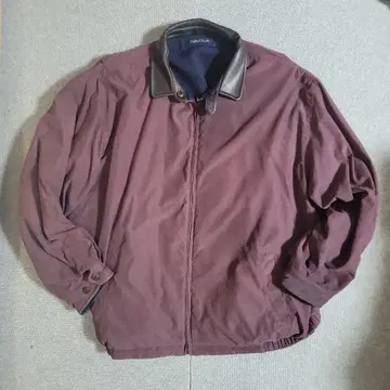 2way nautica 가죽 옷깃 자켓