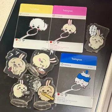 치이카와 (먼작귀) Instagram풍 아크릴 스탠드 8개 세트