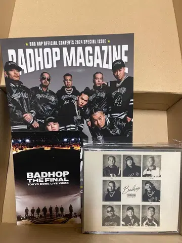 BADHOP THE FINAL TOKYO DOME CD &MAGAZINE