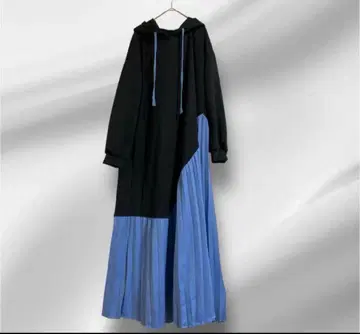 빅 사이즈 새상품 ster cuority 셀렉 구매 절개 플리츠 원피스