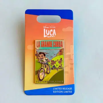 픽사 LUCA 그 여름의 루카 핀 배지