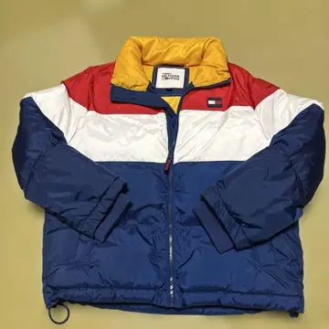 TOMMY HILFIGER 컬러 블록 점퍼