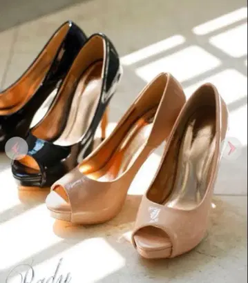 오픈토 펌프스 TY2289 베이지