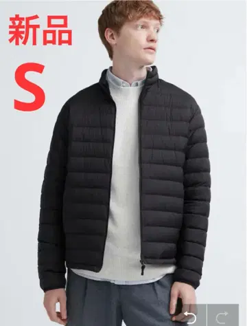 새상품 유니클로 울트라 라이트 다운 자켓 S 사이즈 블랙