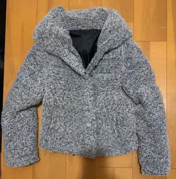 크로셰 다운 자켓