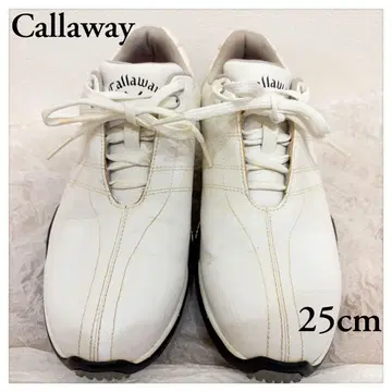[ 고품질 ] 캘러웨이 Callaway 골프화 스파이크 화이트 25cm