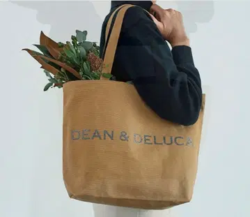 DEAN&DELUCA 자선 토트백 2025 카페오레 L 사이즈