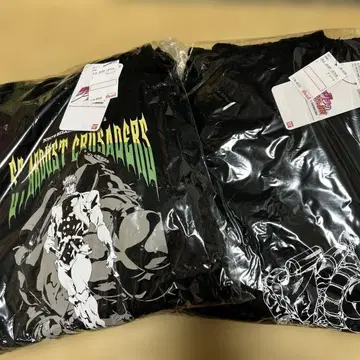 죠죠의 기묘한 모험 해피백 후드티 스웨트 팬츠 L 사이즈