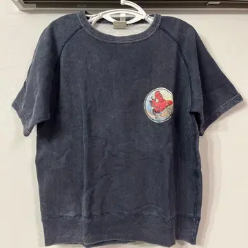 아비렉스 반팔 맨투맨 네이비