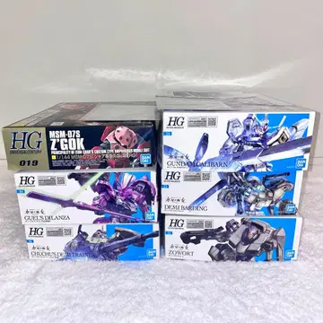 HG 건담 프라모델 세트 MSM-07S Z-GOK 외 건담 데칼 포함