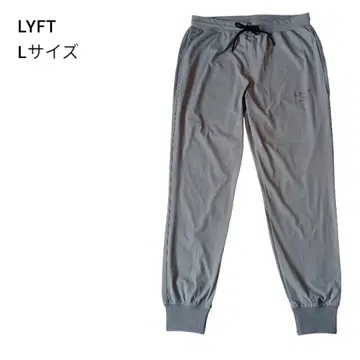 LYFT 테이퍼드 스트레치 리브 팬츠 그레이 L 사이즈