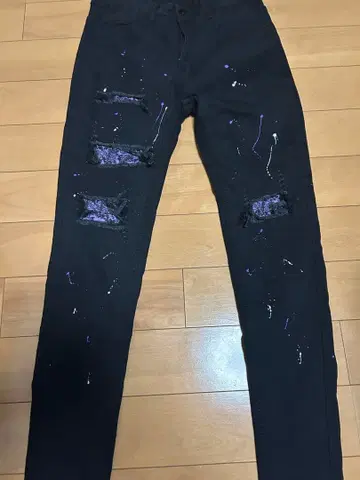 데미지 가공 스키니 데님 29 사이즈