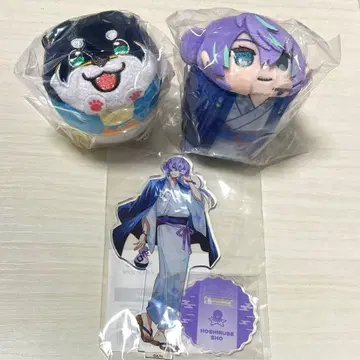 니지산지 극락탕 모치코로린 아크릴 스탠드 호시미치 쇼 쿠로이 시바