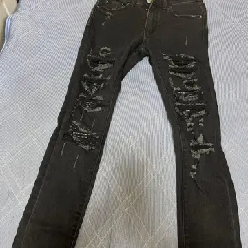 mnml 블랙 데님 팬츠 28