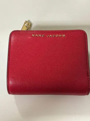 MARC JACOBS 레드 접이식 지갑