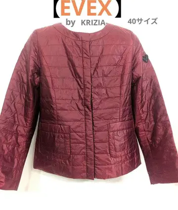 오늘 특별 가격 [ EVEX ] byKRIZIA 와인 레드 다운 자켓