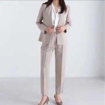 컨디션 최상 내추럴 뷰티 베이직 팬츠 셋업 세탁 가능 M/XS