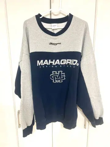 mahargrid. 트레이닝복 L 네이비/그레이