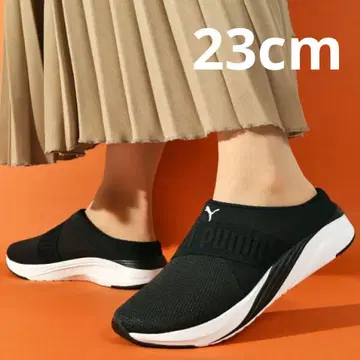 새상품급 PUMA 소프트 뮬 크로그 샌들 23cm